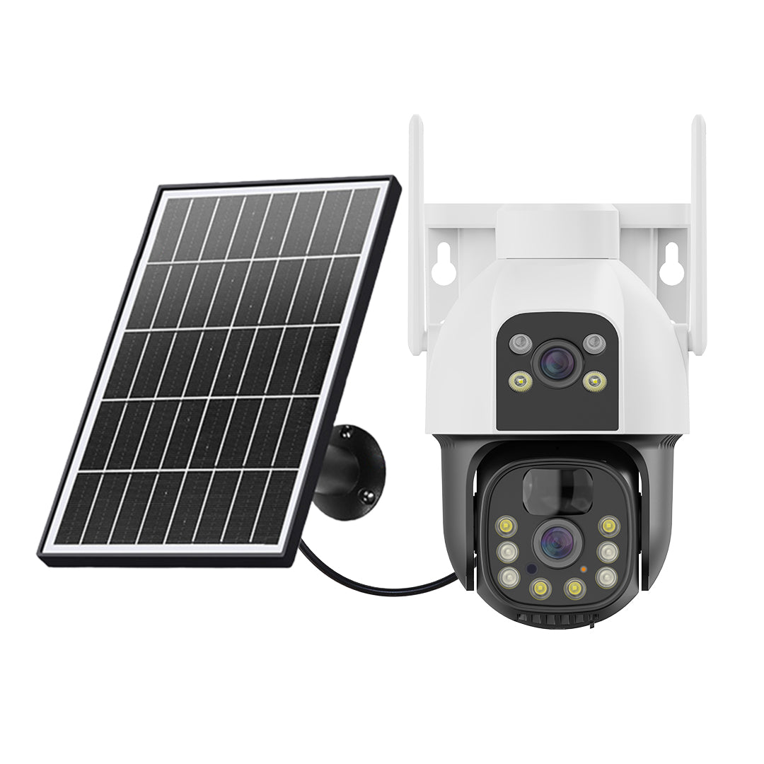 Dual Lens Solar Camera
