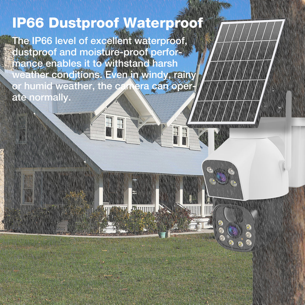 Dual Lens Solar Camera