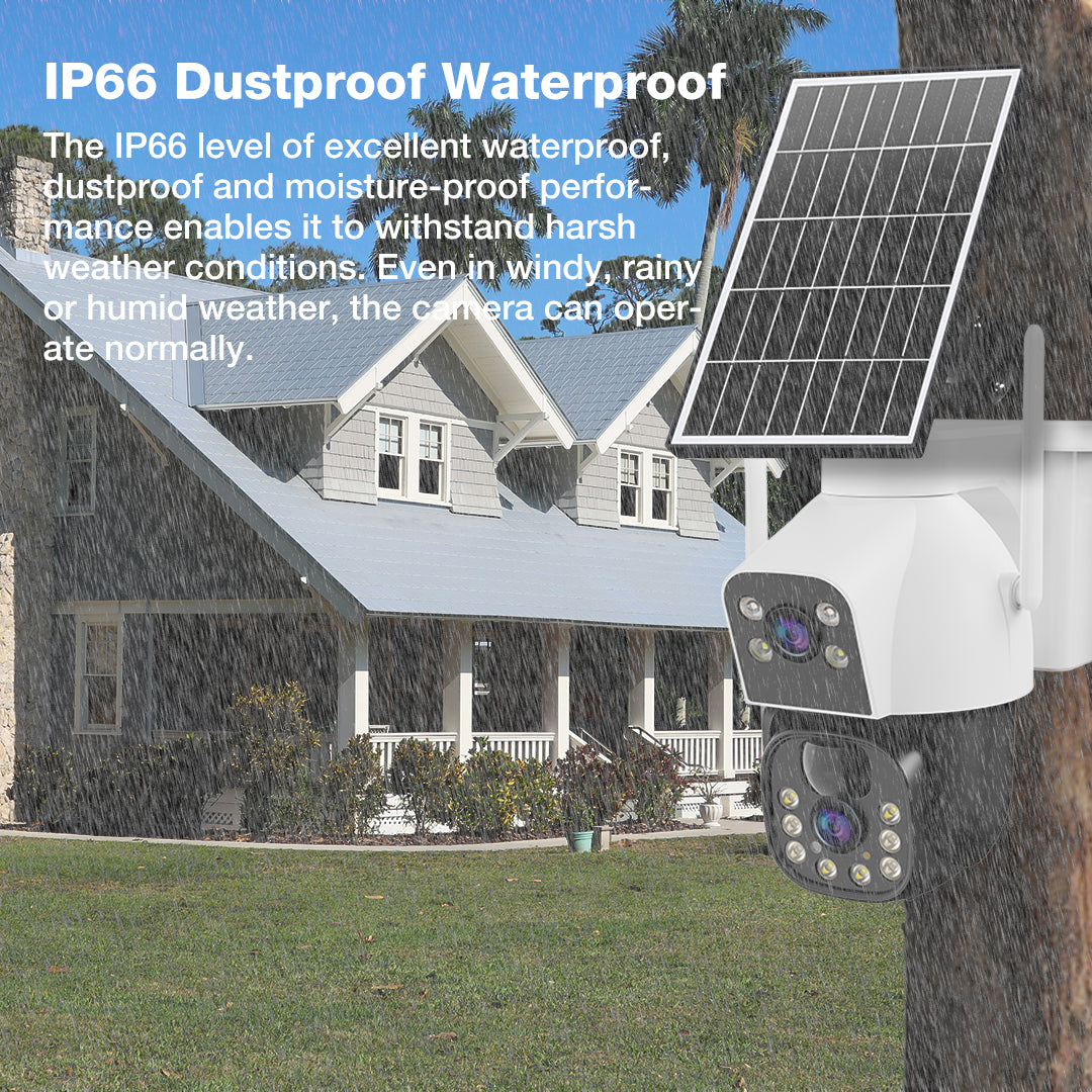 Dual Lens Solar Camera
