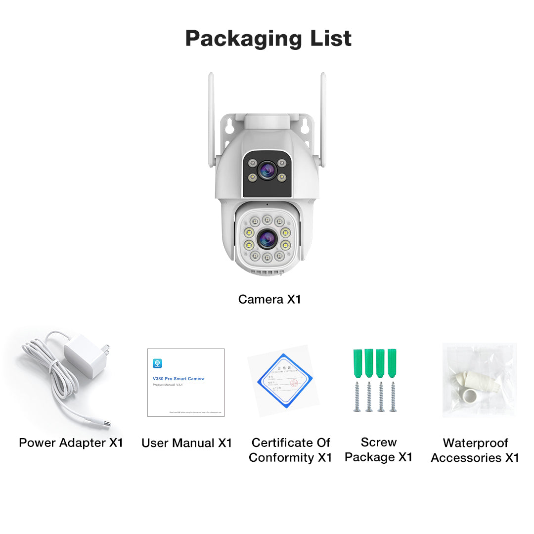Outdoor Waterproof Security Camera