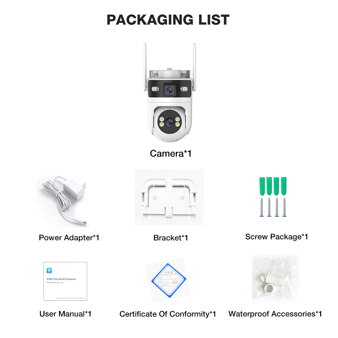 Oudoor Waterproof Security Camera
