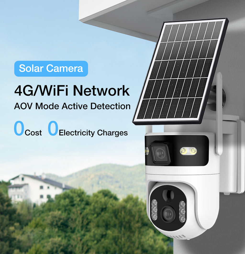 Dual Lens Solar Camera