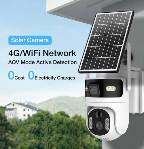 Dual Lens Solar Camera