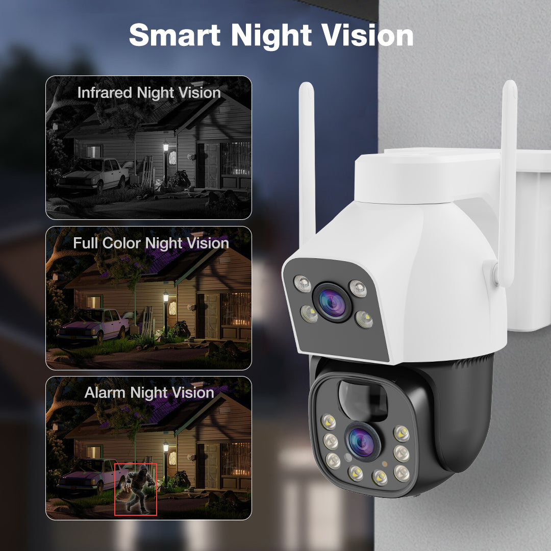 Dual Lens Solar Camera